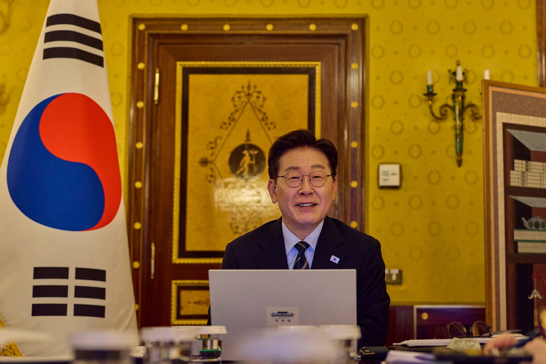이재명 대통령, 유럽순방 중 화상 수...